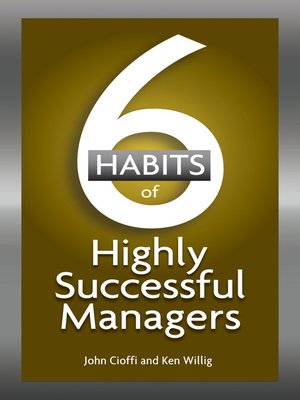 cover image of 6 Habits of Highly Successful Managers